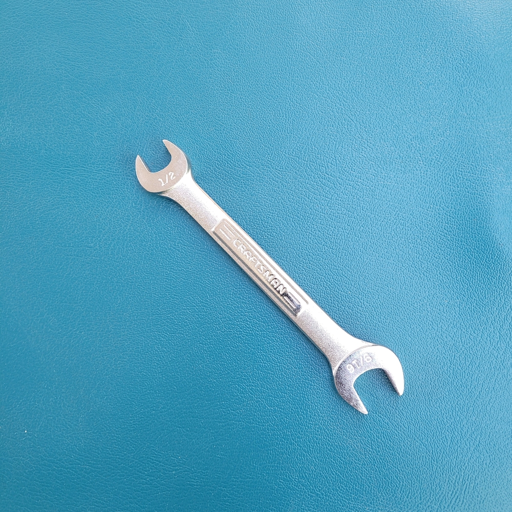 Craftsman A-AH 44579 Double Open End Wrench 1/2" x 9/16".